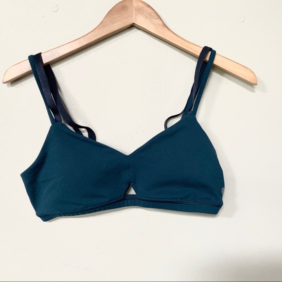 lululemon athletica Other - Lululemon teal mesh polka dot sports bra